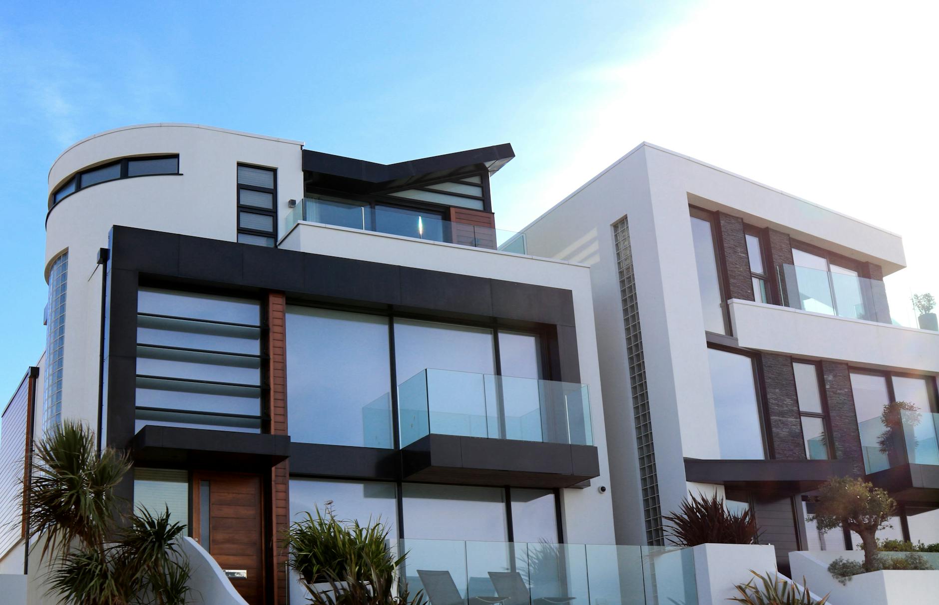 Modern residential subdivision construction in Texas or Ariz
